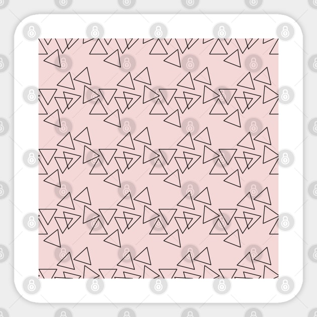 patterned, pattern, decor, colored, ornament, seamless,  repeat, geometric, line, Sticker by grafinya